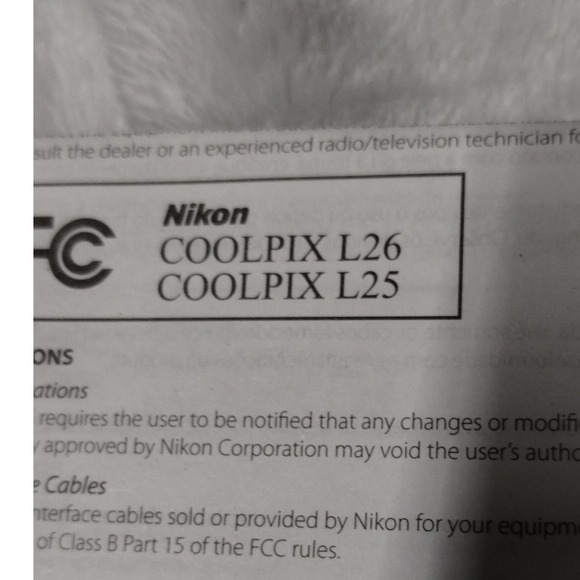 Nikon Coolpix L26 16.1 MP 5x Wide Optical Zoom Digital Camera Red w/Box UNTESTED - Picture 11 of 13